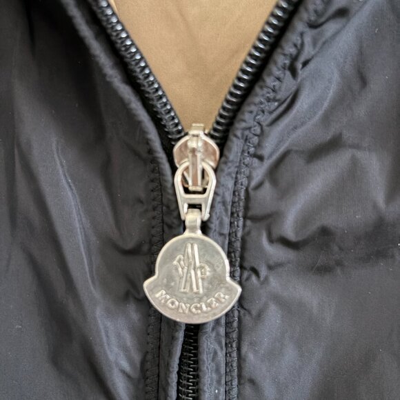 Designer Inspired Long Windbreaker Jacket | Black | Size 3 (Fits M/L) - Picture 5 of 12